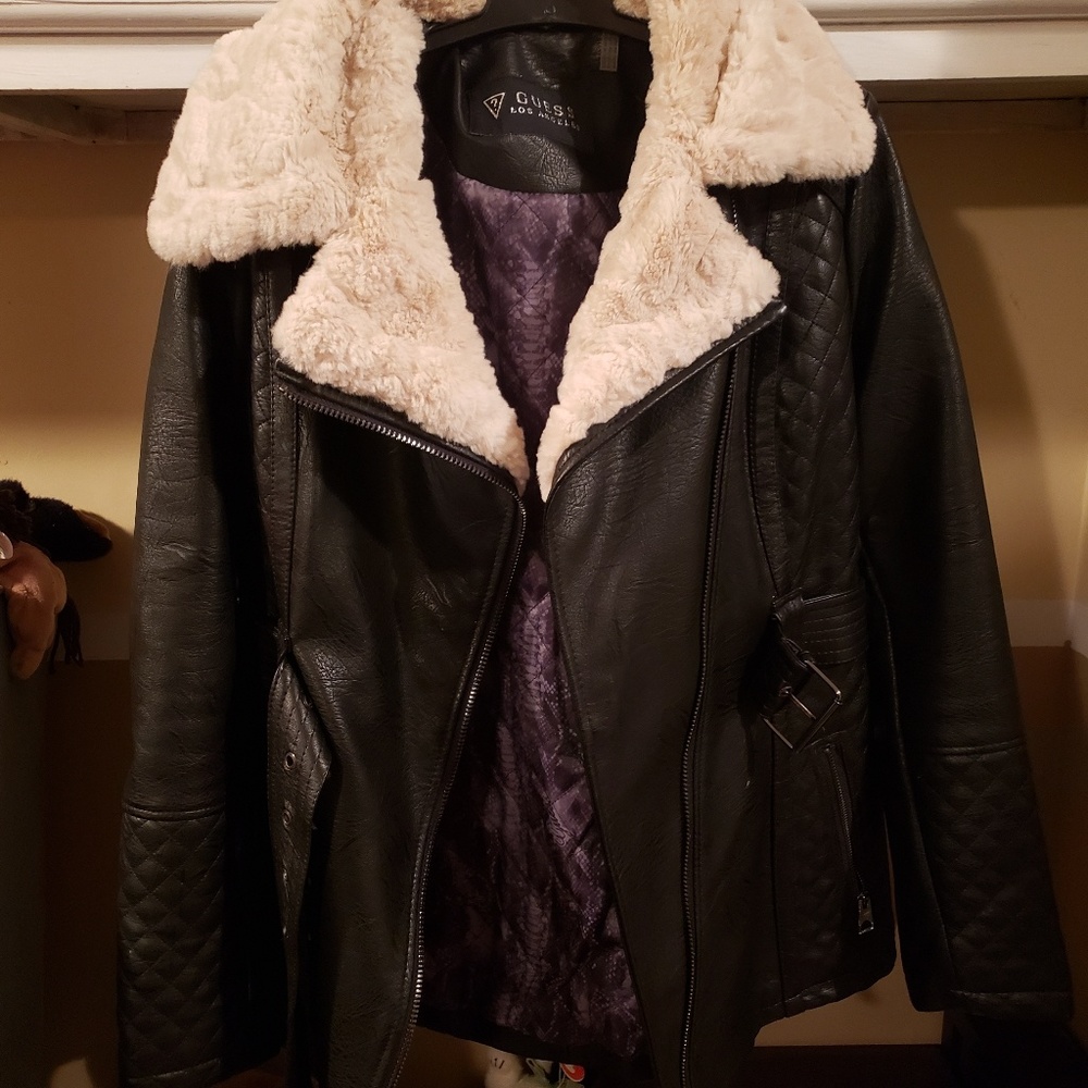 Guess faux leather jacket - Picture 3 of 3